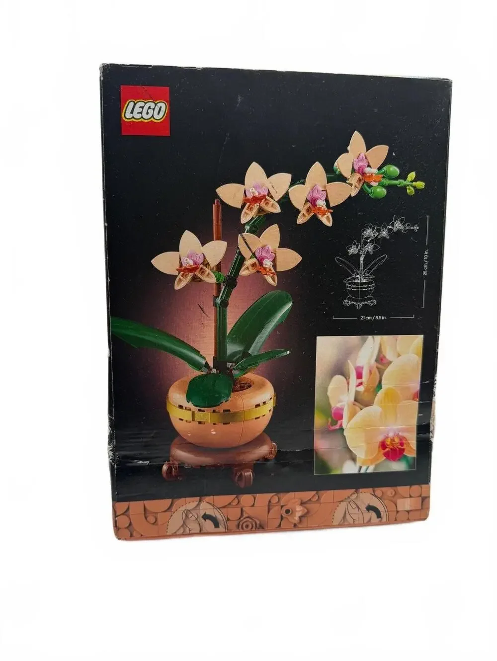 LEGO Botanicals Mini Orchid Building Kit 10343 - 274 Pieces